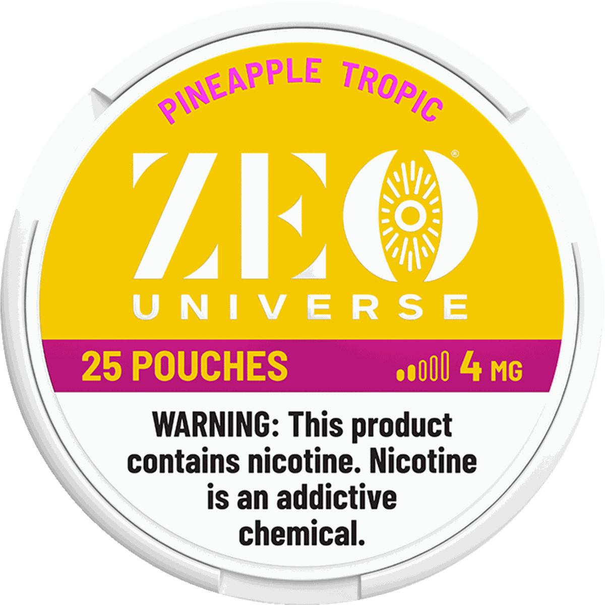 ZEO Universe Ananas Tropique 4mg