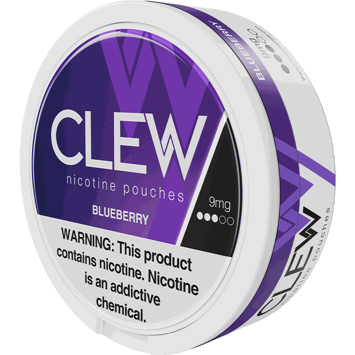 Pochette de nicotine CLEW Blueberry 9mg