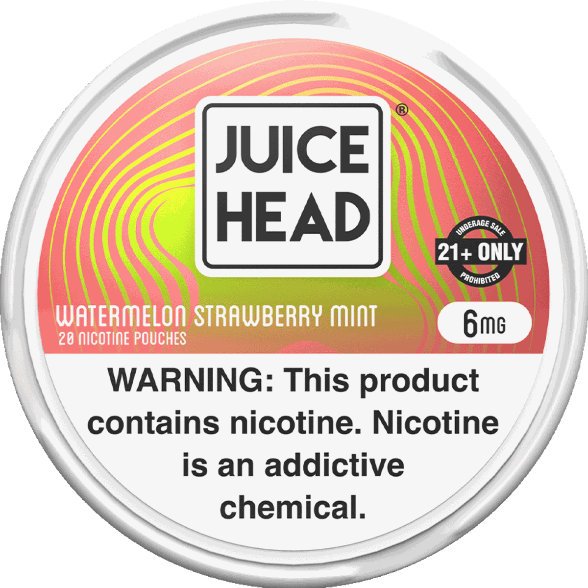 Juice Head Watermelon Fraise Menthe 6mg