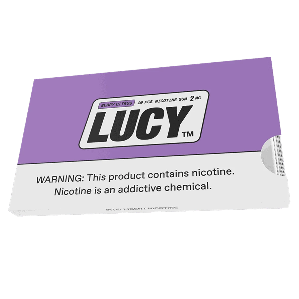 Gomme à la nicotine Lucy Berry Citrus 2 mg