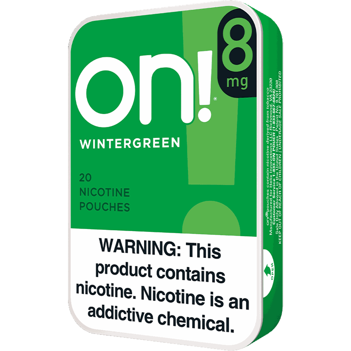 On! Wintergreen 8mg