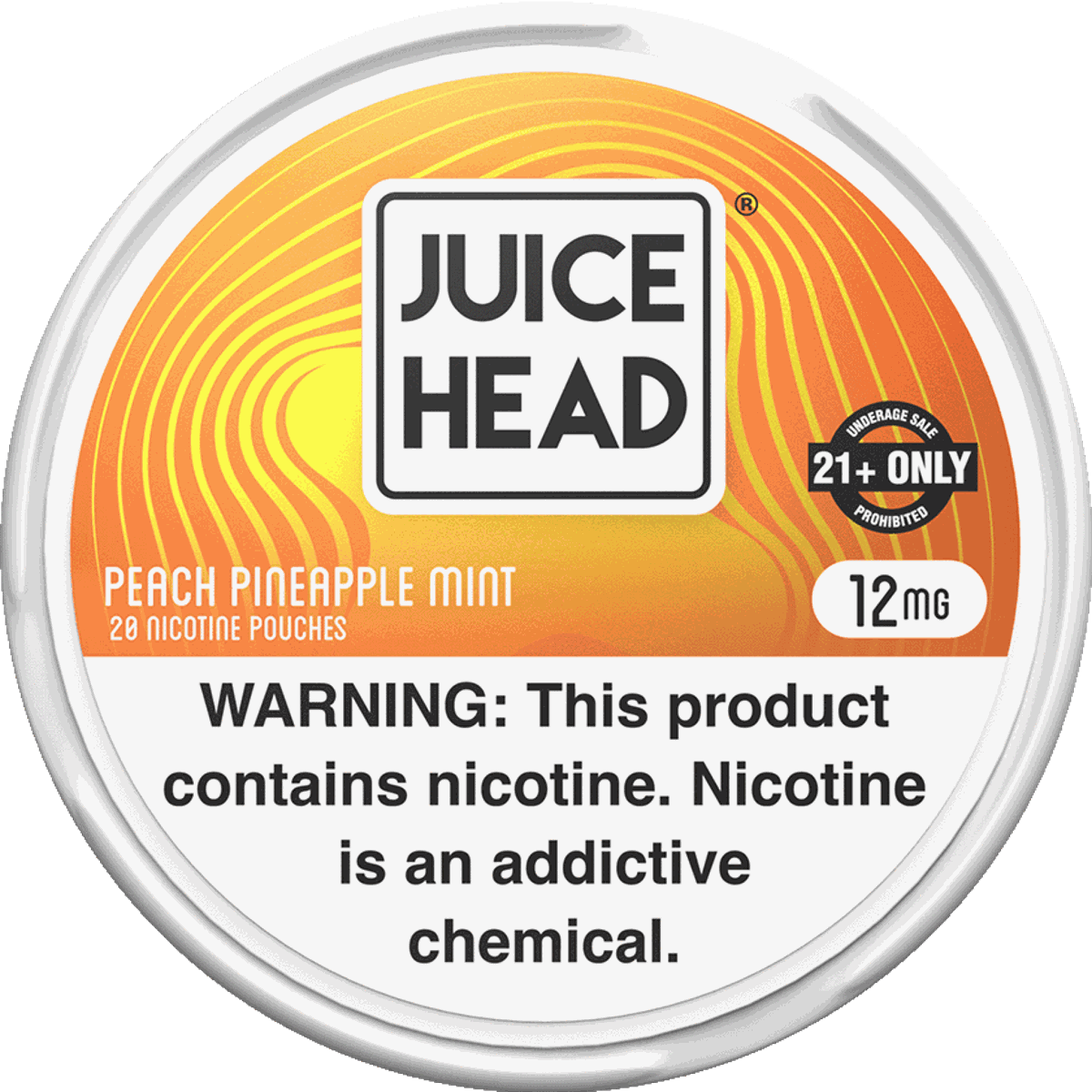 Juice Head Pêche Ananas Menthe 12mg