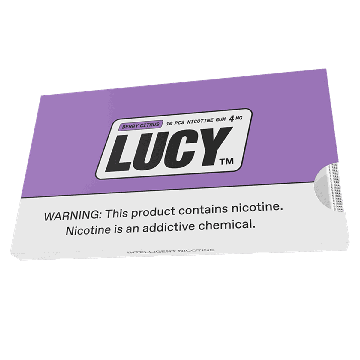 Gomme à la nicotine Lucy Berry Citrus 4 mg