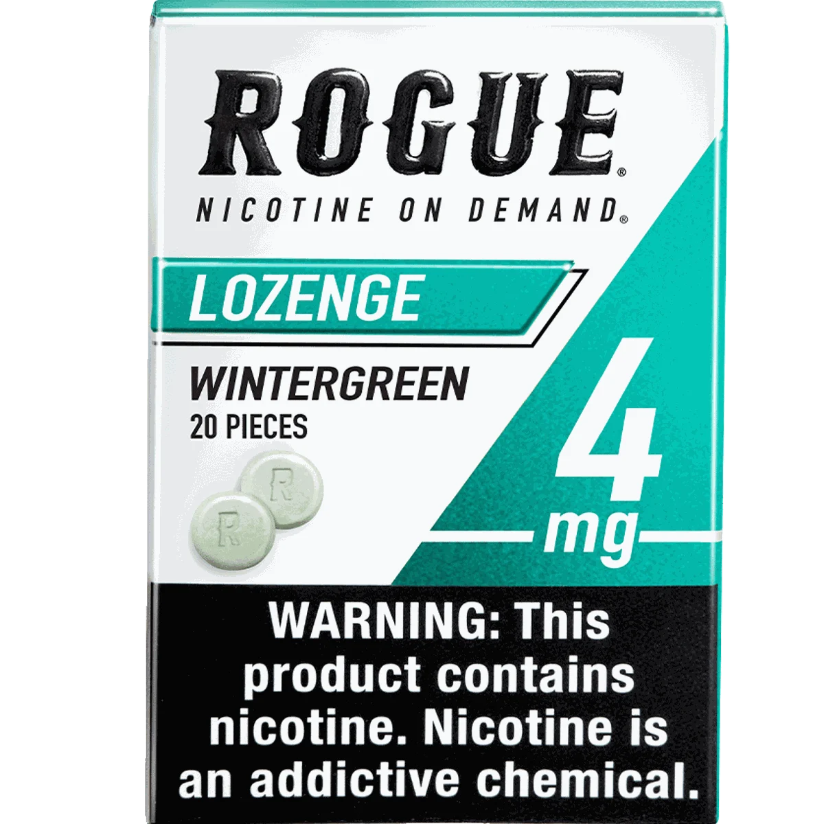 Lozenges Rogue Wintergreen 4 mg