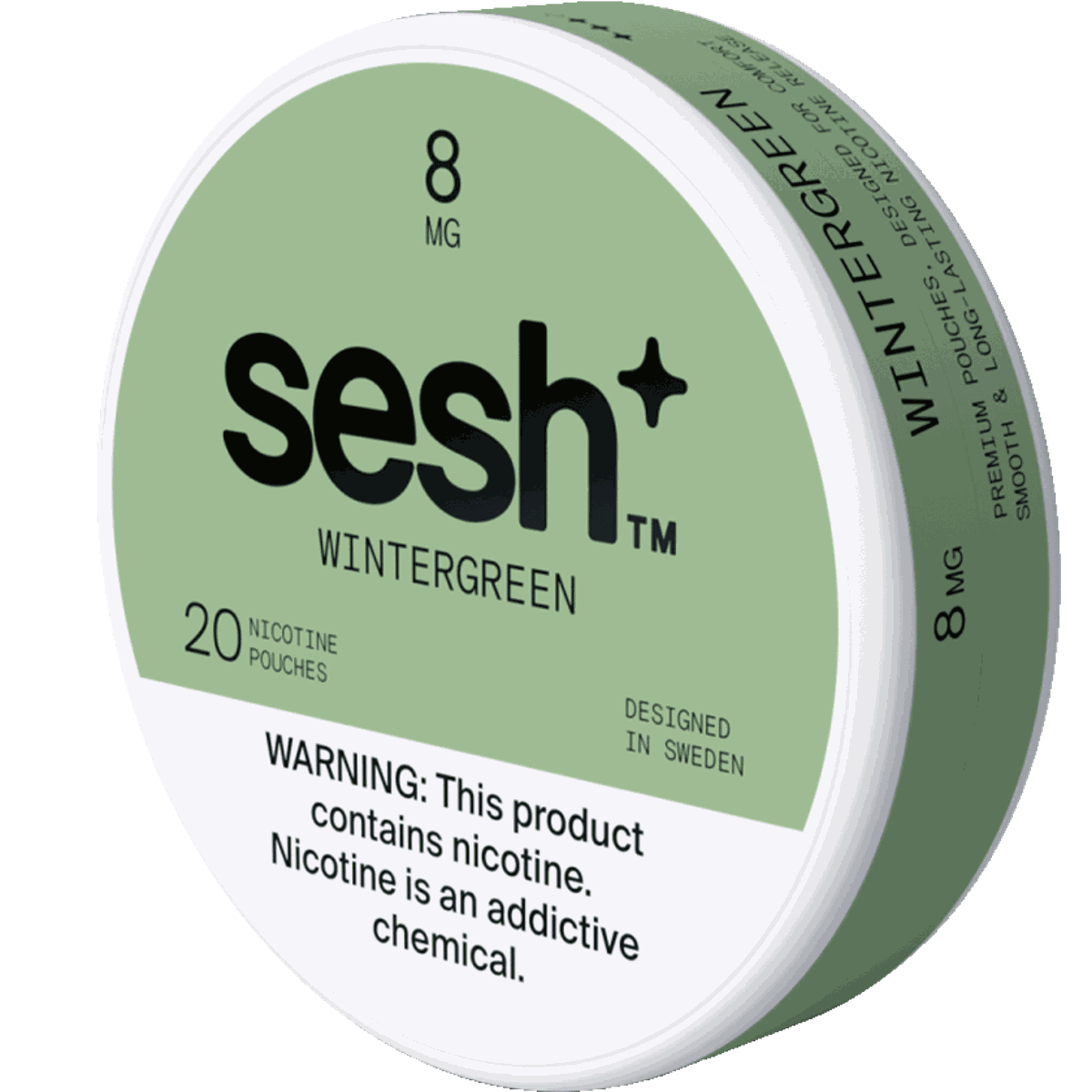 Sesh+ Wintergreen 8mg
