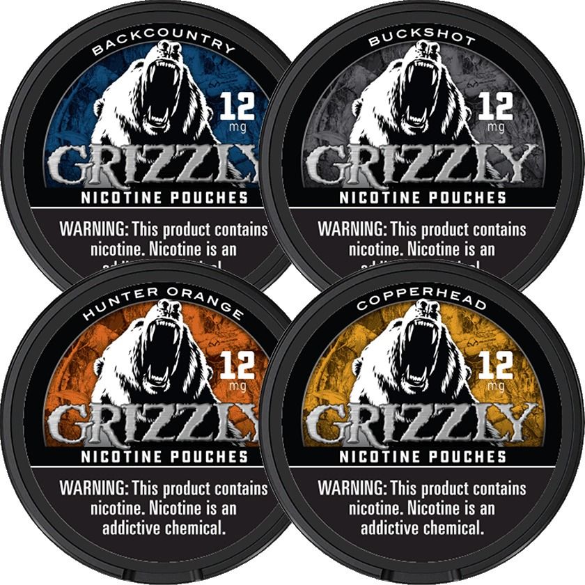 Grizzly NP 12MG Mixpack Extérieur