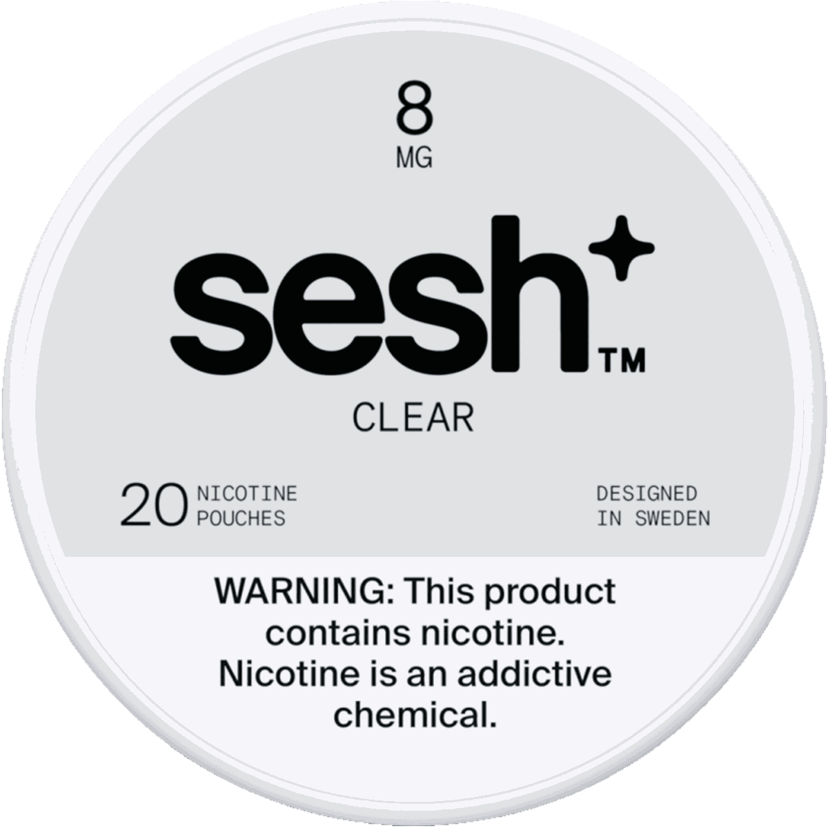 Sesh+ Clear 8mg