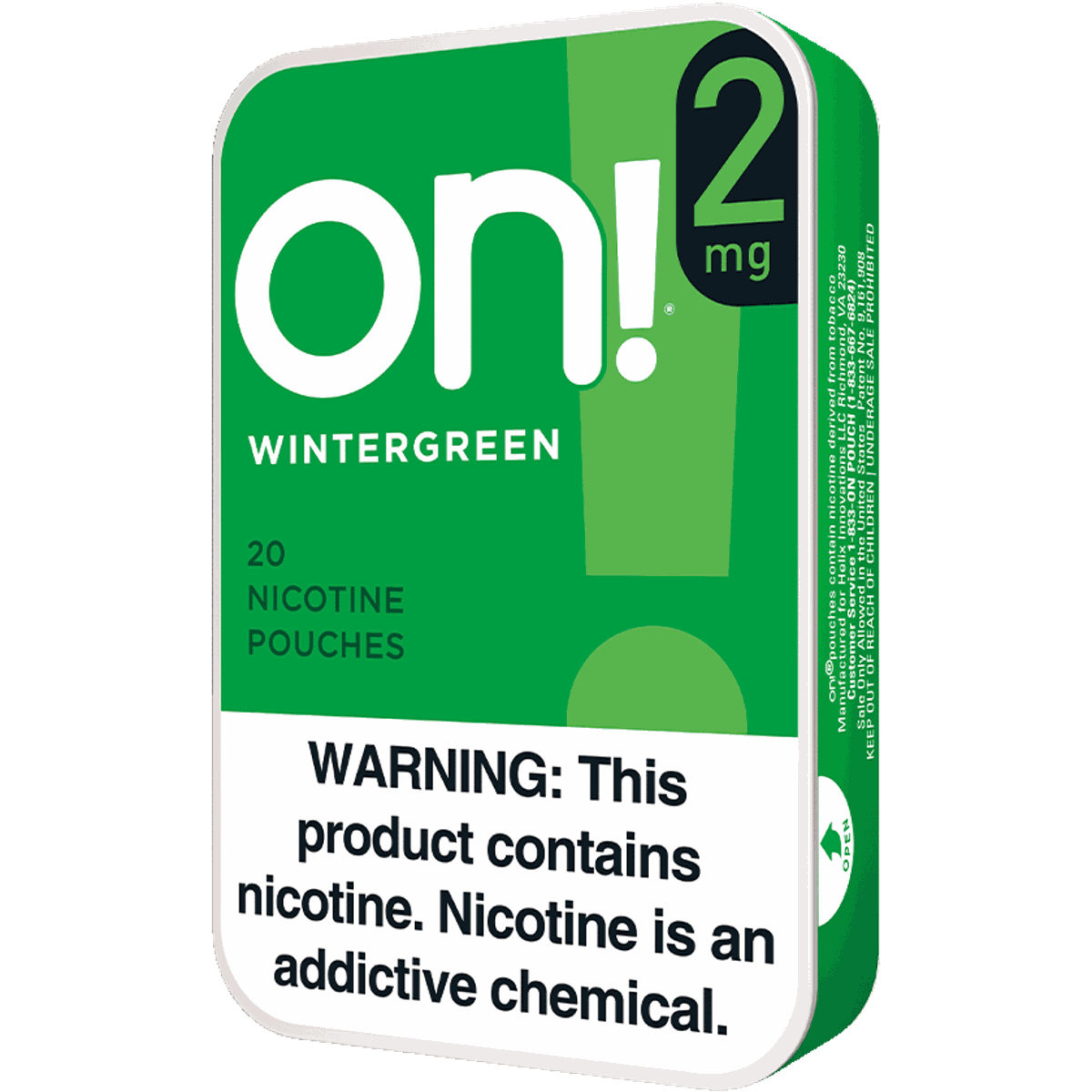 On! Wintergreen 2mg