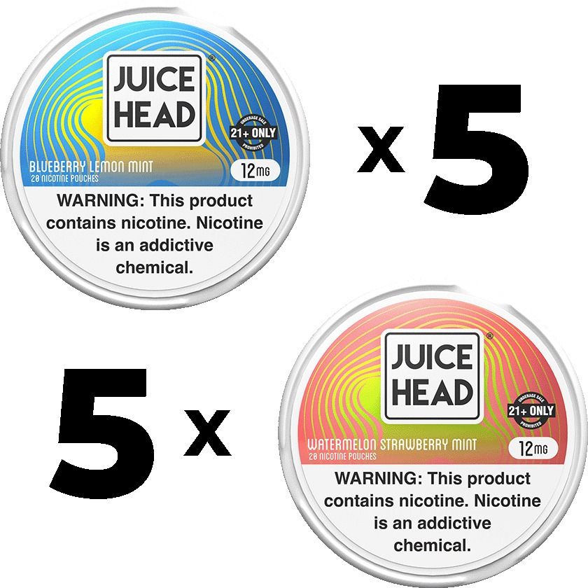 JUICE HEAD 12mg Meilleures ventes - Pack de 10