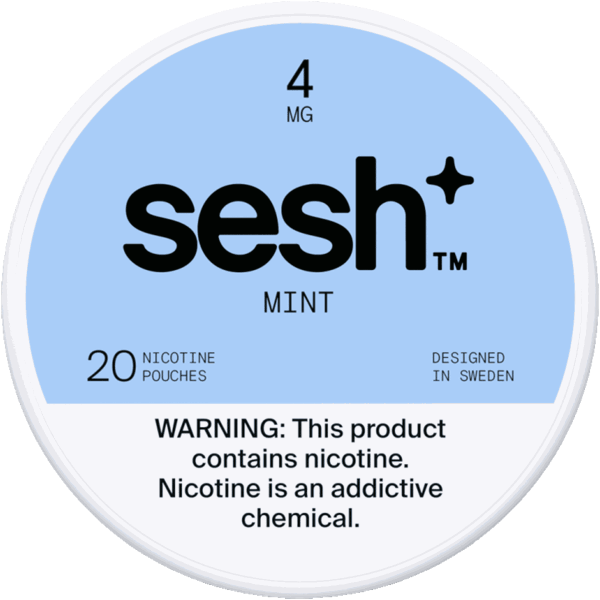 Sesh+ Menthe 4mg