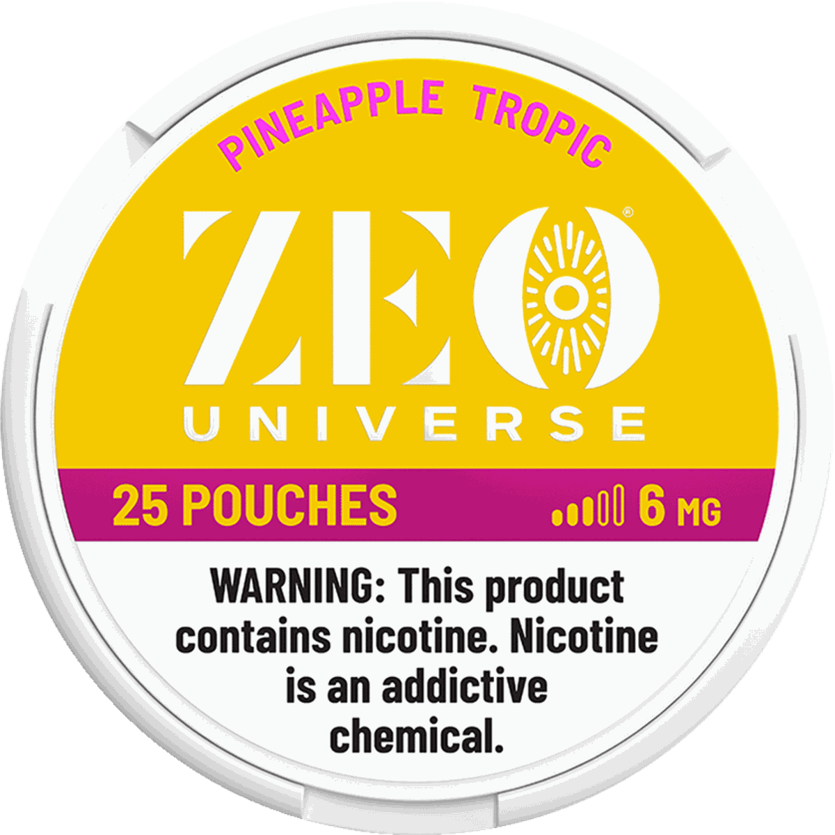 ZEO Universe Ananas Tropic 6mg