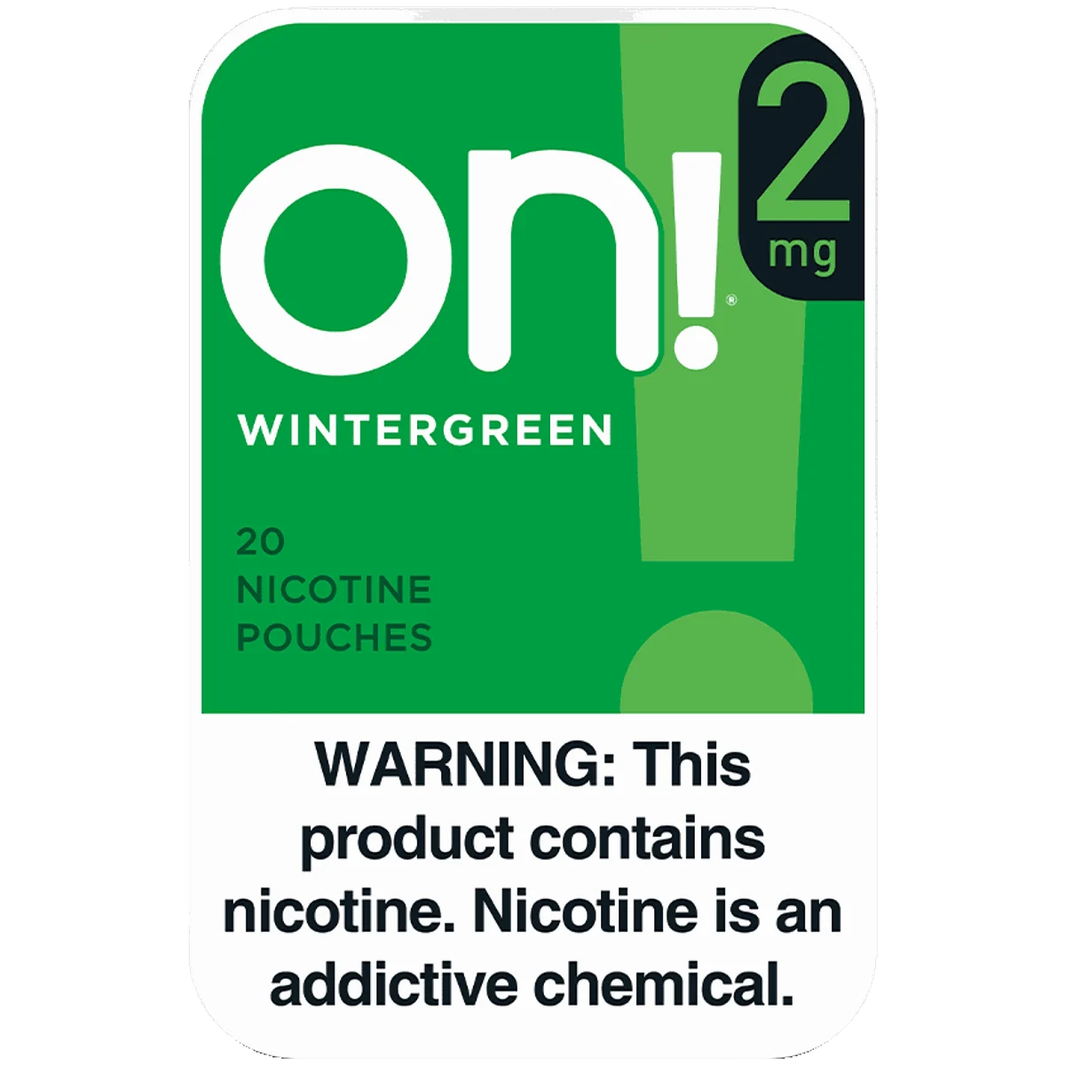 On! Wintergreen 2mg