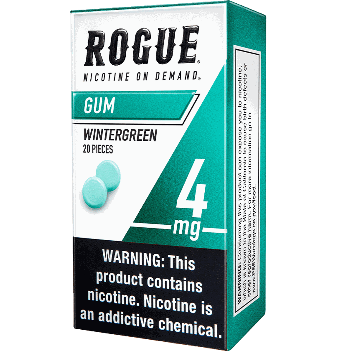 Gomme Rogue Wintergreen 4 mg