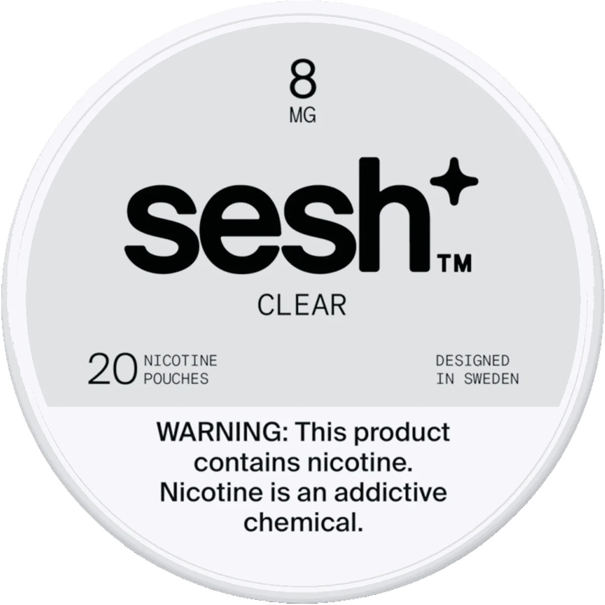 Sesh+ Clear 8mg