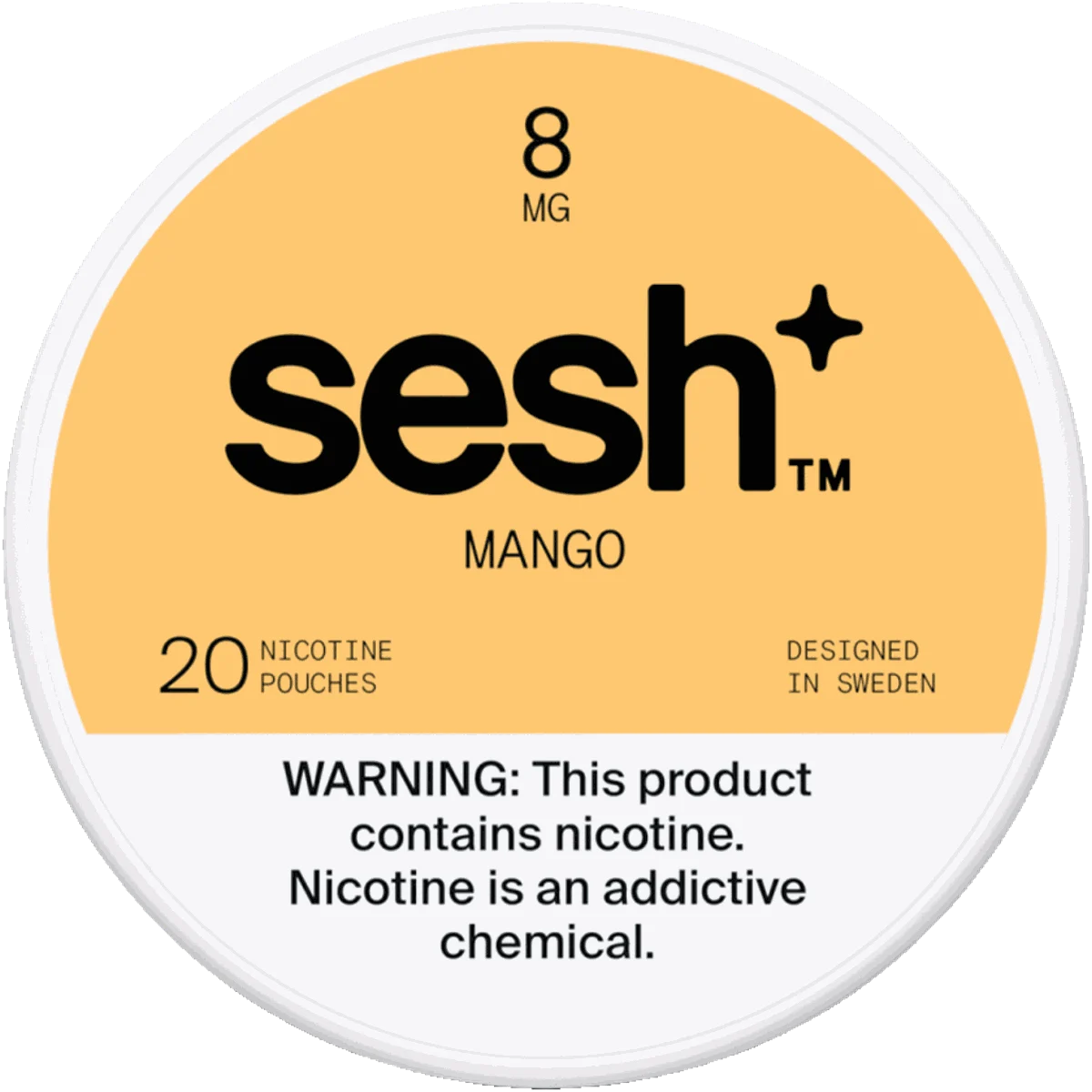 Sesh+ Mango 8mg