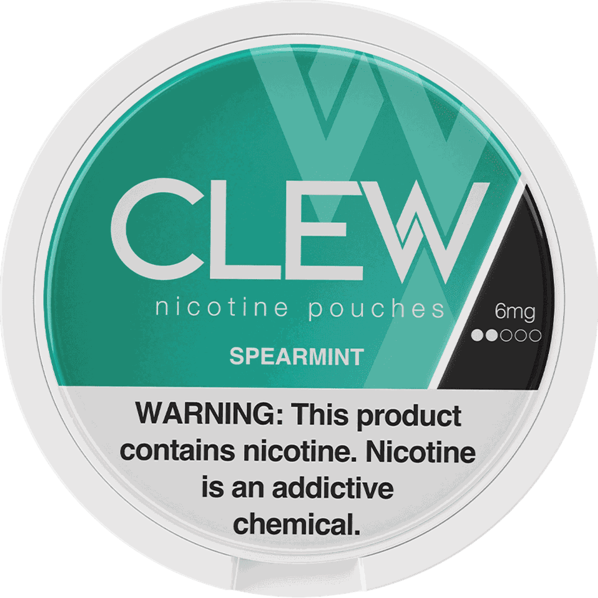 Pochette CLEW Menthe Poivrée 6mg