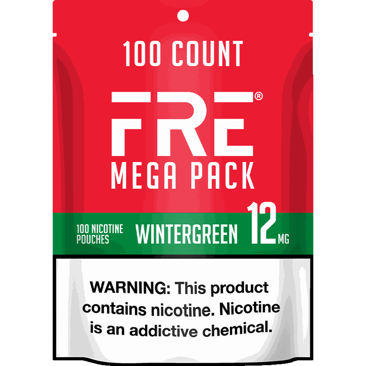 FRE Wintergreen Mega Pack 12mg