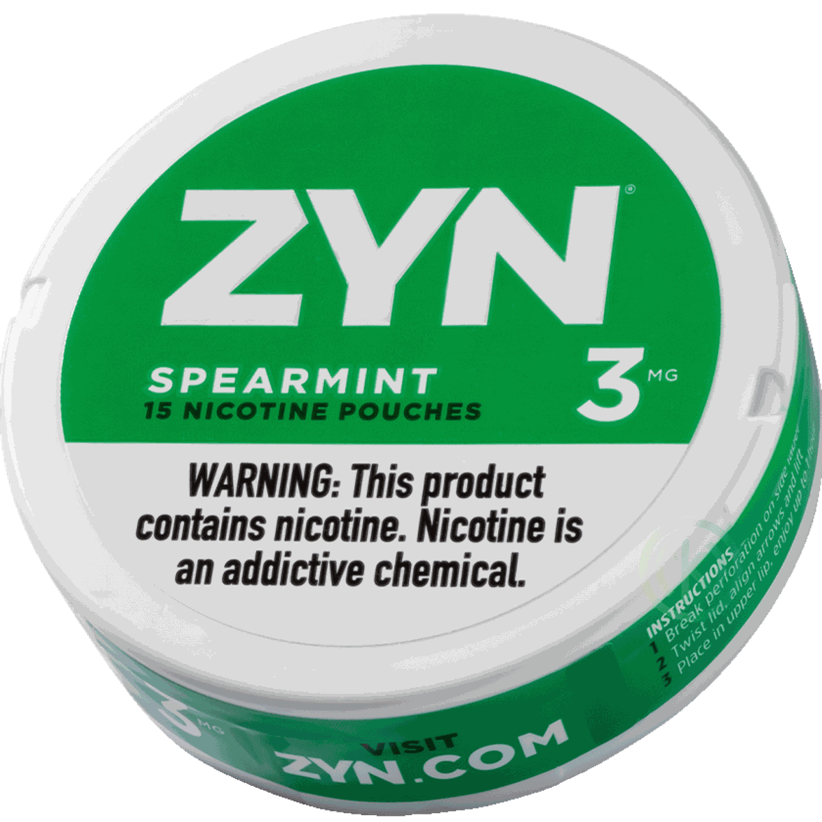 ZYN Spearmint 3mg